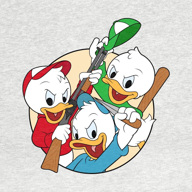 Huey Louie and Dewey by Woah_Jonny